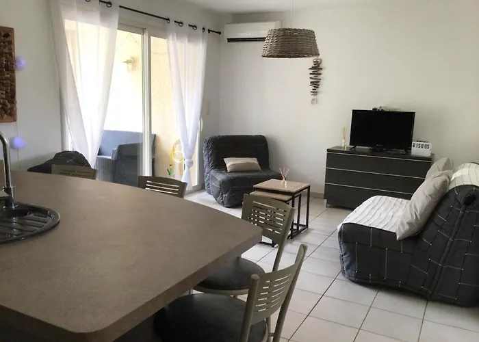 アパート Appt T2 Standing Avec Piscine Et Terrasse ポルトヴェッキオ